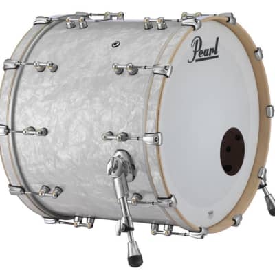 Pearl Music City Custom Reference Pure 24"x14" Bass Drum SHADOW GREY SATIN MOIRE RFP2414BX/C724 image 8