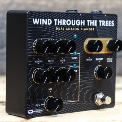 PRS Wind Through the Trees Dual Analog Flanger True Bypass Flanger Effect Pedal image 3