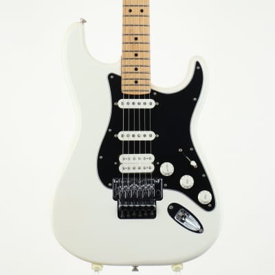 Fender Mexico Player Stratocaster Floyd Rose HSS Polar White [SN MX18192273] (05/10) for sale