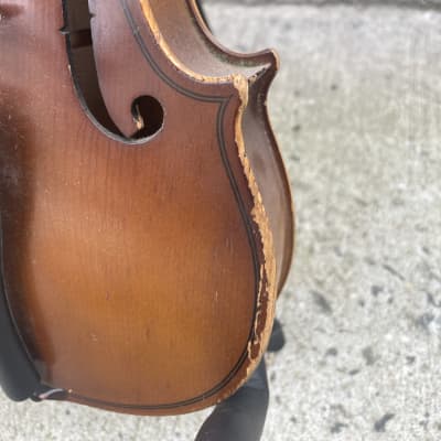 1968 Kiso Suzuki Copy of Antonius Stradivarius 1720 3/4 Violin image 11