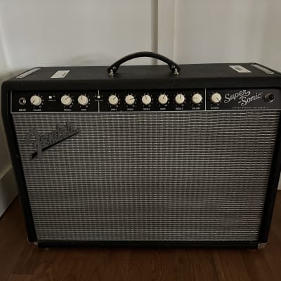 Fender Supersonic 22W V Custom LTD 2012 Black/Gold | Reverb