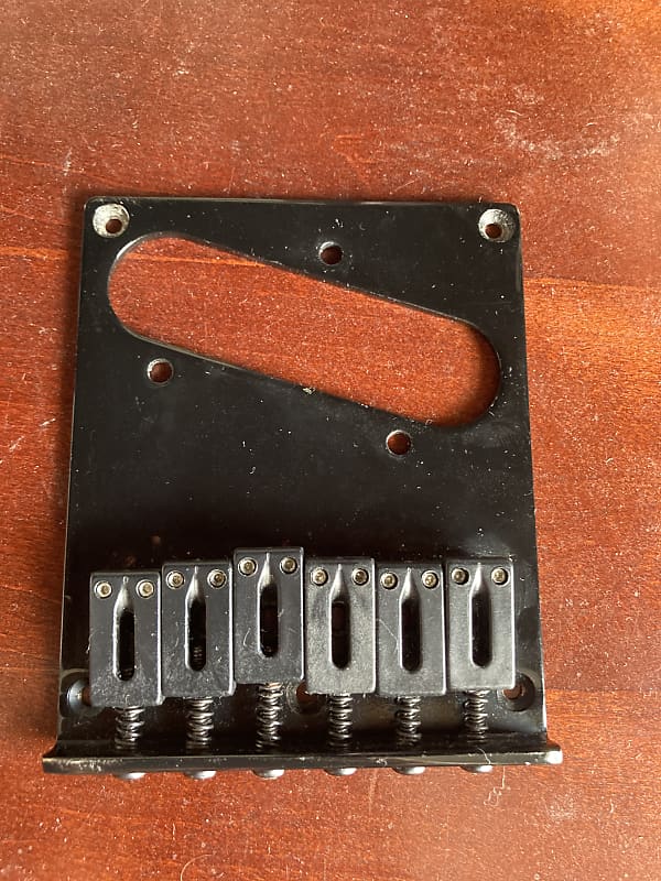 Telecaster Bridge - Black | Reverb