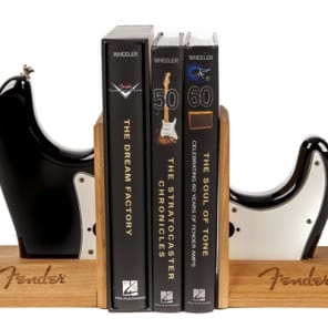 ☆新品限定色 ☆FENDER BOOKENDS フェンダーブックエンドBLACK FENDER ( フェンダー ) BOOKENDS STRATOCASTER SUNBURST 送料