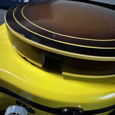 1959 Gibson RB-250 pot assembly (complete with 4 hole arch top ring) image 7