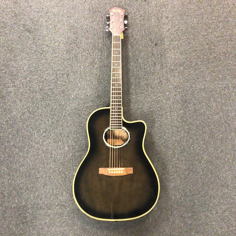 Used BARCLAY SA-330 Acoustic Guitars Black