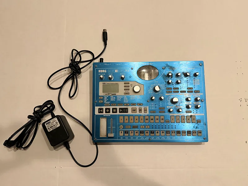 Korg Electribe EMX-1 Blue 2000s | Reverb