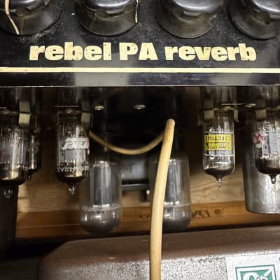 Garnet Rebel PA Reverb 1969 Guitar Amp image 4