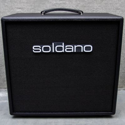 Soldano Open Back 1x12 Cabinet - Black Astro for sale