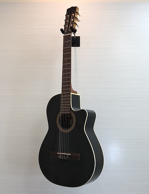 Godin La Patrie Hybrid CW Black QII Acoustic Electric Guitar (E.X.)