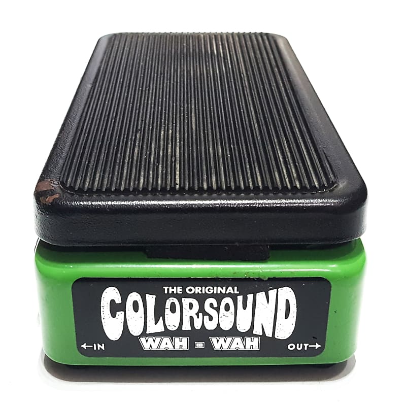 Colorsound Wah Rare Green Vintage Reissue Macaris Sola Sound