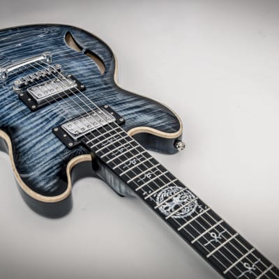 Mithans Guitars Mojave (Sapphire Blue) boutique electric guitar image 12