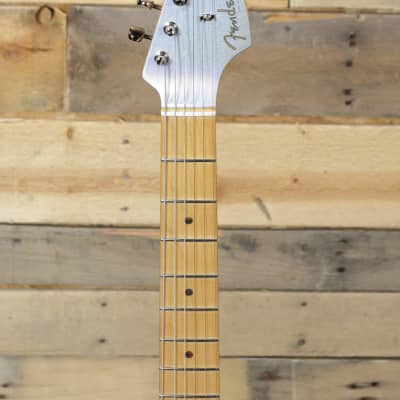 Fender H.E.R.  Stratocaster Electric Guitar Chrome Glow w/ Gigbag image 6