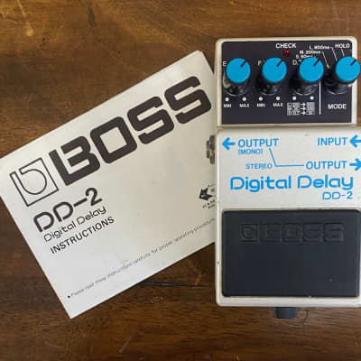 1985 Boss DD-2 Digital Delay MIJ Japan Vintage Effects Pedal