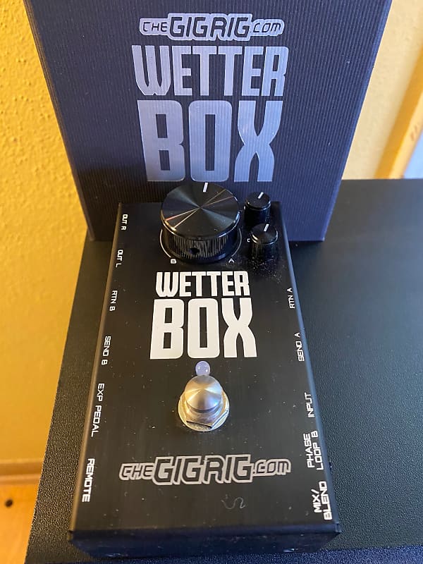The GigRig The GigRig Wetter Box 2022 Black Reverb