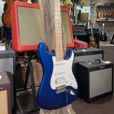 Fender Standard HSS Stratocaster with Maple Fretboard 2003 - Blue Agave image 5