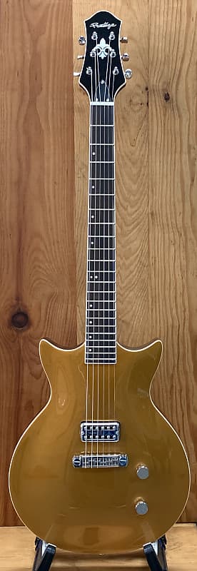 Prestige Guitars DC Coupe Ace Metallic Gold image 1