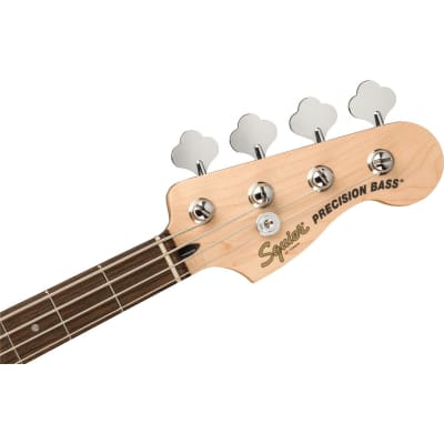 Squier Affinity Series Precision Bass PJ Electric Guitar, Laurel Fingerboard, Charcoal Frost Metallic image 12