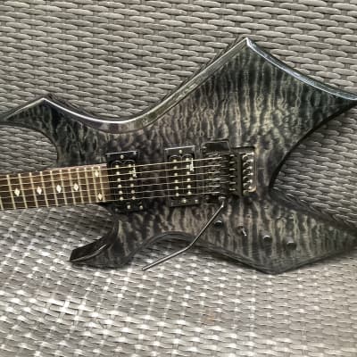 B.C. Rich Warlock / Left hand handed lefty / NJ Neck-Thru series Made In japan 24 frets floyd rose image 1