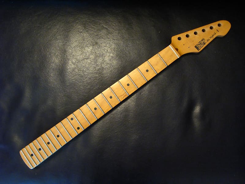 ESP guitar neck maple fretboard 80s natural Reverb