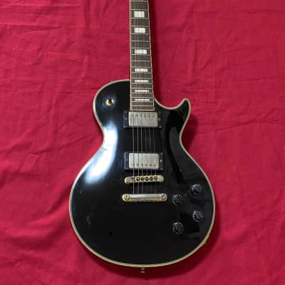 Burny RLC-55 Black LP Custom Type 2005 Electric Guitar image 1