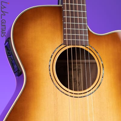 Alvarez Yairi FY70CESHB Acoustic Electric Guitar Shadow Burst image 2