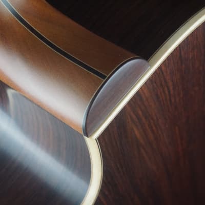 Brand New McIlroy A35c Western Red Cedar / Indian Rosewood Cutaway Auditorium Sized Acoustic image 15