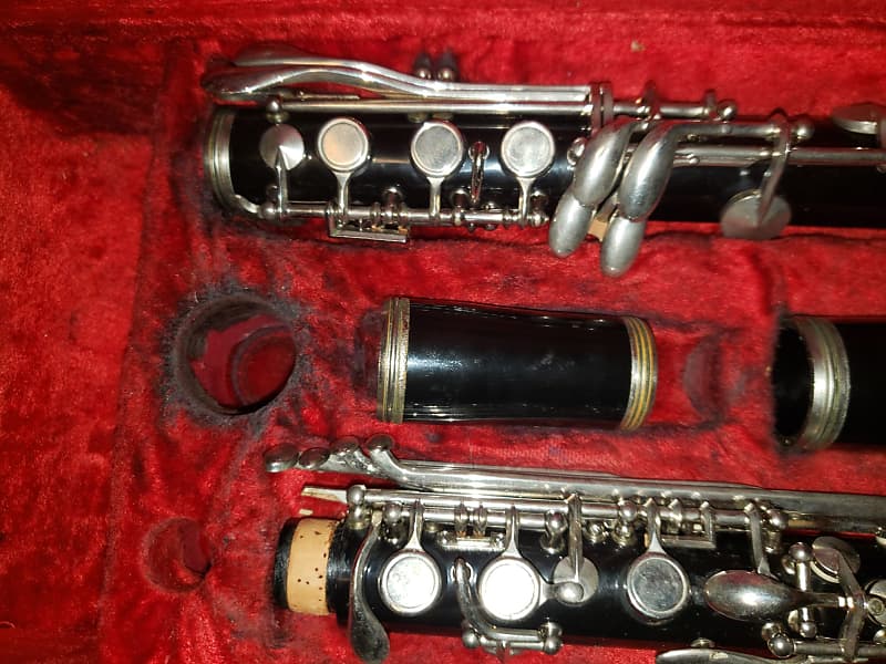 Rare Leblanc Vito 7214P Plateau System Closed Hole Clarinet New Pads and Corks