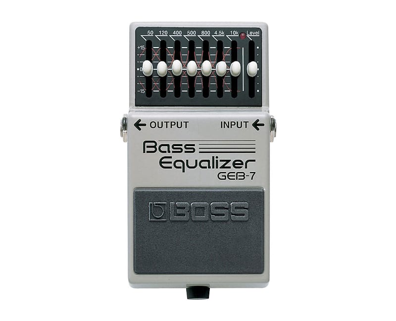 Boss GEB-7 7-Band Graphic Bass Equalizer Pedal image 1