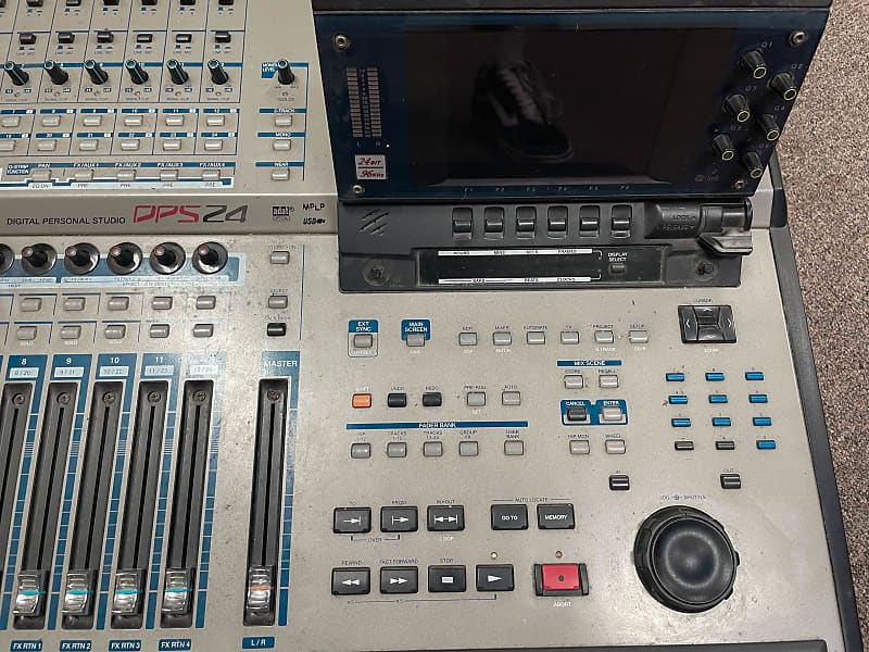 Akai DPS24 MultiTrack Digital Recorder/Mixer Workstation Reverb