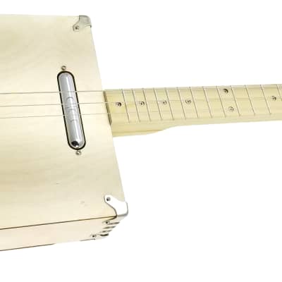 The "Tupelo Tenor" 3-String Acoustic/Electric DIY Box Guitar Kit image 3