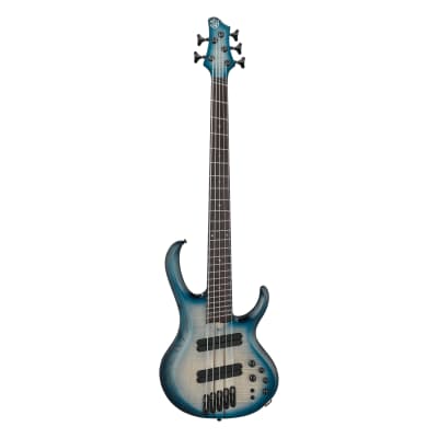 Ibanez Bass Workshop BTB705LM-CTL Cosmic Blue Starburst Low Gloss - 5-String Electric Bass for sale