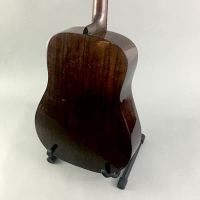 Vintage Lefty Sigma by Martin Est. 1970 DM 1980s Left D18 Styled Dreadnought Guitar Stand image 10