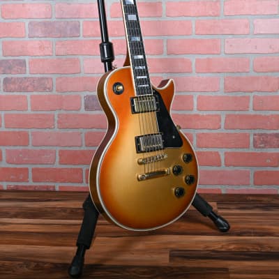 Gibson Les Paul Custom Gold Burst (Harvest Gold) 1981 w/OHSC image 3