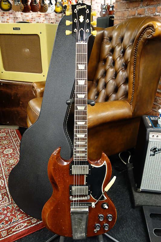 Gibson 1964 SG Standard Reissue w/Maestro Vibrola Heavy Aged "Murphy Lab" image 1
