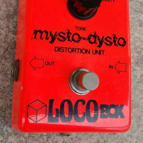 Loco Box Locobox Mysto-Dysto vintage overdrive distortion