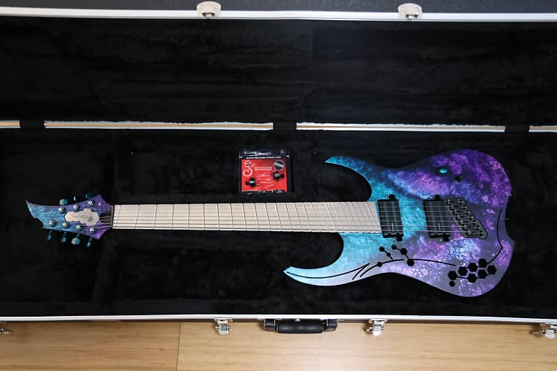 Etherial Elith 7 2022 Electric Guitar, Galaxy Mermaid | Reverb