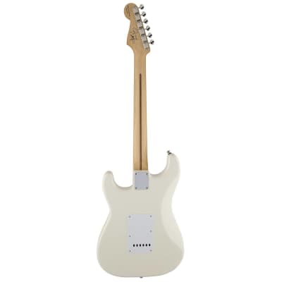 Fender Jimmie Vaughan Tex-Mex Strat Electric Guitar (Olympic White) image 4