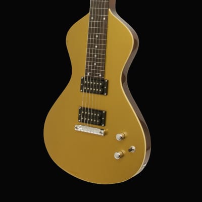 2024 Electro Hawaiian® Junior Lap Steel Gold Top with Treble Bleed Filter and Gig Bag! image 2