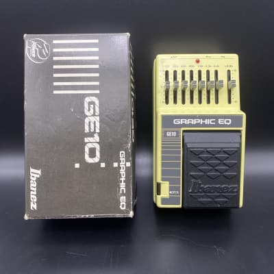 Ibanez GE10 グラフィックEQ ギターエフェクター Vintage Ibanez GE10 Graphic EQ Pedal Equalizer Guitar Effect