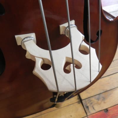 Eastman VB95 1/2 Size Upright Bass Outfit image 3