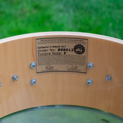 DW Collector's Maple 6x14 "VLT" Snare Drum "Broken Glass" Excellent Condition image 6