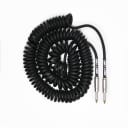 Bullet Cable Coil 30' Feet Straight/Straight - Black - Clearance