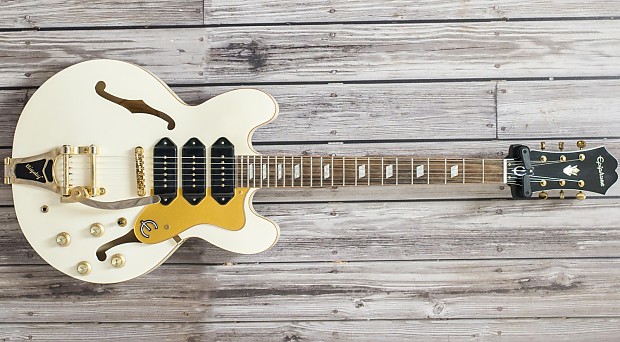 Epiphone Riviera P-93 White | Reverb