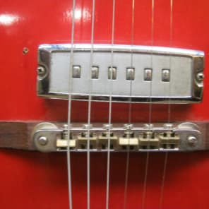 1960's Vintage Hollowbody Electric Guitar (possibly Teisco or similar) image 3