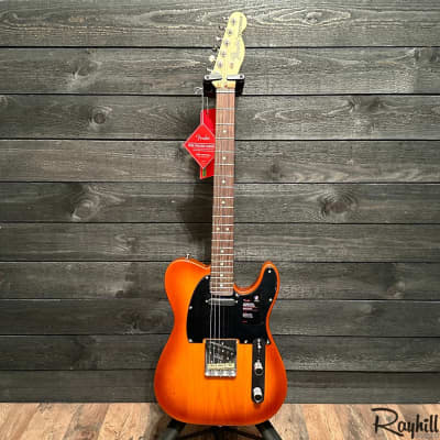 Fender American Performer Telecaster USA Electric Guitar - Honey Burst image 13