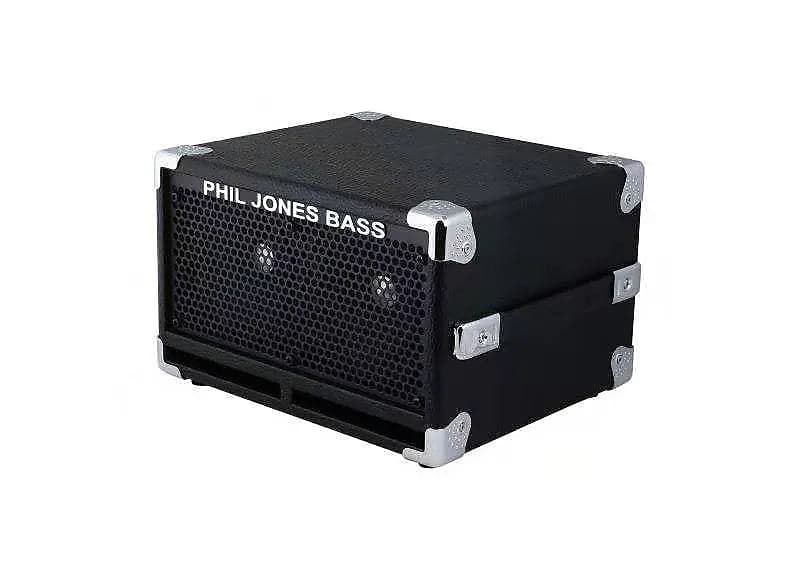 Phil Jones Bass C2 2x5" Bass Speaker Cabinet 200w 8Ω | Black image 1