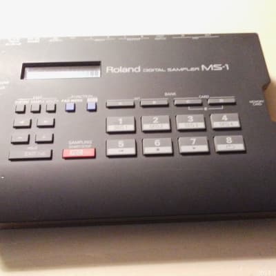 Roland MS-1 Digital Sampler Black 1990s | Reverb