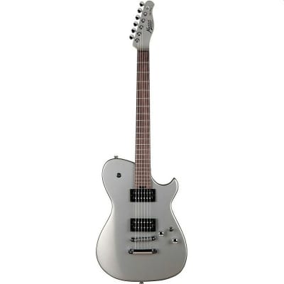 CORT MBM-1SS Matthew Bellamy Signature Starlight Silver Guitar with Kill Button image 1