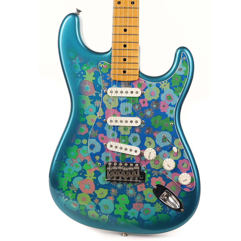 Fender CIJ Blue Paisley Stratocaster Used | Reverb