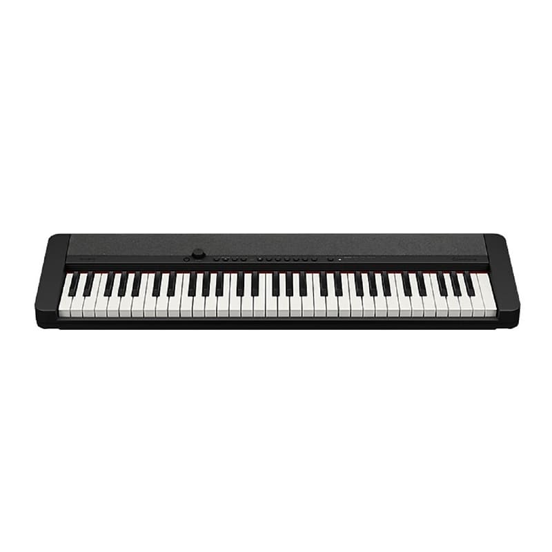 Casio Casiotone CT-S1 61-Key Touch Response Portable Keyboard (Black) image 1